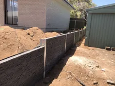 خواب های بتونی سیدنی، DIY دیوارهای نگهدارنده بتن