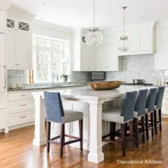 آشپزخانه سفید با ایده های صرفه جویی در فضا - آشپزخانه های سفارشی لوئیس و ولدون