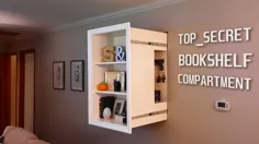 ؟  درب مخفی در قفسه کتاب - ذخیره سازی پنهان