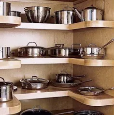30 راه حل ذخیره سازی قابلمه و قابلمه آشپزخانه