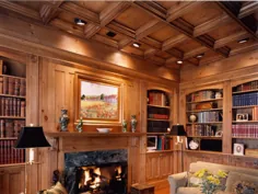 سقف قهوه دار چوب * سقف های قهوه ای WoodGrid® توسط Midwester Wood Products Co.