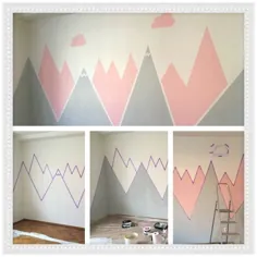 دختران نقاشی دیواری اتاق بچه ها