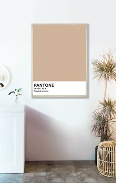 چاپ رنگ Pantone چاپ برهنه Pantone Swatch |  اتسی
