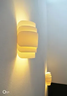 لامپ دیواری کاغذی DIY - Ohoh deco