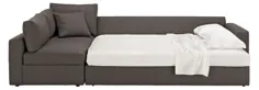 مبل خوابیده پلت فرم Aldrich Pop-up Platform با صندلی ذخیره سازی - مبل های خوابیده مدرن - مبلمان اتاق نشیمن مدرن - اتاق و تخته