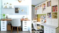 IKEA Kallax Hack: تبدیل قفسه کتاب به یک میز نشیمن با فضای ذخیره سازی {DIY}