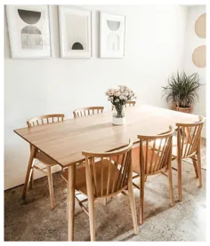 صندلی میز ناهار خوری چوبی