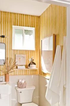 حمام زرد رنگی که من در واقع عاشق آن هستم (حمام اجاره نشین های من آشکار می شود)