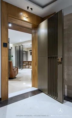 یک آپارتمان ظریف 3BHK که یک سبک زندگی ابتدایی را تکمیل می کند |  فضای داخلی شگفت انگیز - خاطرات معماران