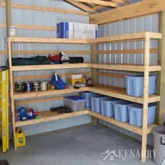 19 ایده و طرح در مورد نحوه ساخت قفسه های ذخیره سازی