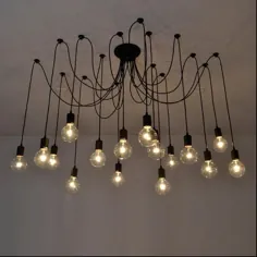 Vintage Pendant Lamps RH Loft Retro Edison Bulbs Hanging Lights Creative Spider Lighting Fixure 110V 240V از Alex_quan ، 99.41 دلار |  DHgate.Com