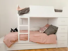 تختخواب سه نفره |  طراحی مدرن و فضای بیشتر - اتاق خواب کودکان و نوجوانان Amandala