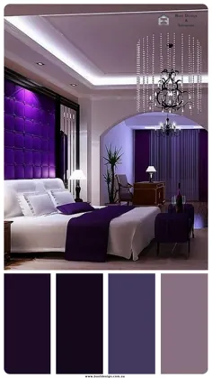 بهترین پالت رنگی برای اتاق خواب
