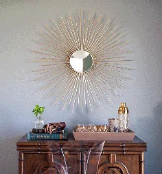 آینه آفتاب پرست DIY آسان - خانه جمع شده