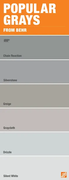 خاکستری ها - رنگ داخلی - رنگ های رنگی - رنگ - انبار خانه