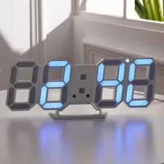 ساعت دیواری LED سه بعدی