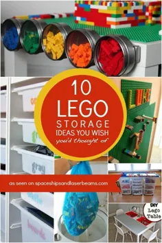 10 ایده ذخیره سازی LEGO که آرزو می کنید به آنها فکر کنید