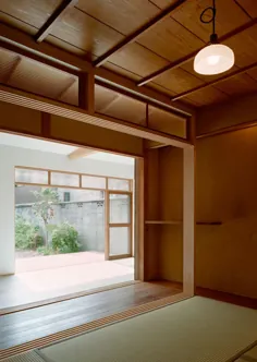 خانه ژاپنی که یک جدول زمانی معماری است |  معماری
