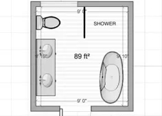 7 حمام که ثابت می کند شما می توانید آن را در 100 فوت مربع قرار دهید