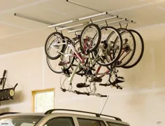 قفسه ذخیره سازی دوچرخه سواری سقف چرخه Saris