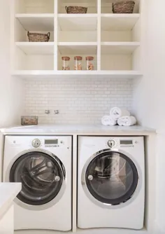 35 روش هوشمندانه برای ایجاد اتاق های خشکشویی کوچک کاربردی و شیک