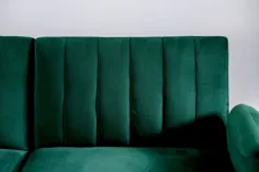 مبل تختخواب شونده Adrianne Green CM2608GR مبل های خوابیده از آمریکا
