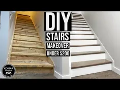 آرایش پله های DIY با زیر 200 دلار با تجزیه هزینه کامل!