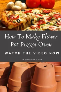 گلدان گلدان پیتزا اجاق گاز دستورالعمل آسان فیلم