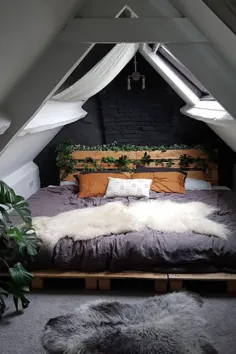 5 طرح اتاق خواب برای یک عاشق طبیعت |  الکون