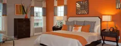 رنگ هایی که برای طراحی داخلی با رنگ نارنجی مطابقت دارند