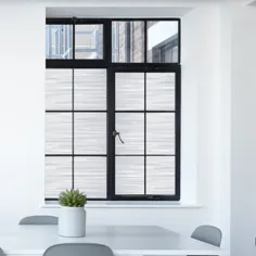 مجموعه فیلم پنجره تزئینی حریم خصوصی برای خانه و دفتر بدون پی وی سی
