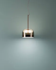 چراغ آویز کوچک "Equatore" ساخته گابریل و اسکار بوراتی برای Fontana Arte
