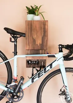قفسه دوچرخه دیواری DIY - شکارچی DIY