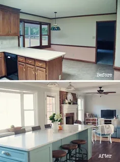 یک سال جدید ، یک خانه جدید!  بازسازی آشپزخانه: قبل و بعد