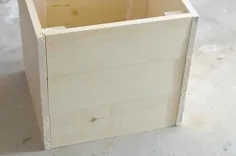 جعبه کاشت چوب DIY
