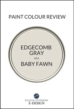 نقاشی رنگ نقد و بررسی: بنجامین مور Edgecomb خاکستری (بچه حنایی) - Kylie M Interiors