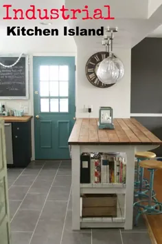 23 ایده خارق العاده DIY جزیره آشپزخانه که عملی و صرفه جویی در فضا هستند |  ایده های دکوراسیون منزل