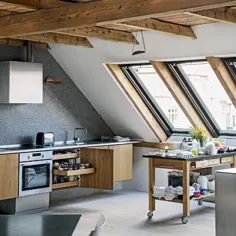 گشتی در یک آپارتمان غیرمعمول و پرتحرک در دانمارک بزنید |  خانه ایده آل