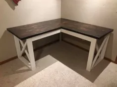 میز اصلاح شده L شکل