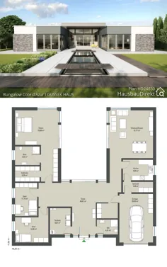 طرح مدرن خانه ییلاقی با یک داستان - ایده های طراحی معماری