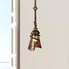 لوستر آویز کوتاه عریض Vitalia Collection 6 "Wide Mini - # N0308 | Lamps Plus
