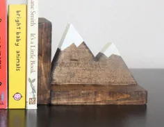 Kids Bookends قفسه کتاب دکور Mountains Adventurer Explorer |  اتسی