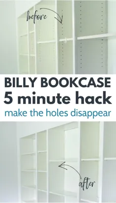 بیلی Bookcase - هک 5 دقیقه ای