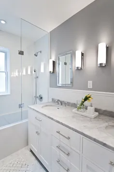 سرویس بهداشتی حمام سنگ مرمر بیانکو کاررا |  York Fabrica - تورنتو ، انتاریو
