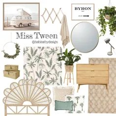 Miss Tween Interior Design Mood Board توسط Habitat_by_Design