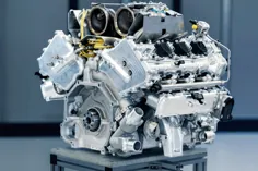مشاهده عکس های موتور جدید استون مارتین هیبریدی 3.0 لیتری V-6