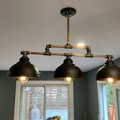 روشنایی صنعتی Sconce Steampunk دیوار تخت چراغ ادیسون چراغ آویز چراغ روستایی چراغ آویز در لامپ منحصر به فرد برنز