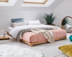 قاب تختخواب چوبی Low Loft توسط تختخوابهای خوابیده |  اتسی