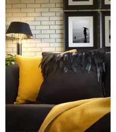 Coople Design
hand made cushion 
size:40x40
جنس پارچه کوسن پر: جیر 
جنس کوسن زرد پارچه بافت، پشت کوسن چرم مصنوعی
⭕️فروخته شد⭕️
#cushion #pillow #pillowcover #pillowcase #pillowdecor #handmade #design #designer #feathers #decor #decoration #luxurydesign #l