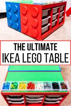 IKEA Lego Table Hack Kids Your Love Do